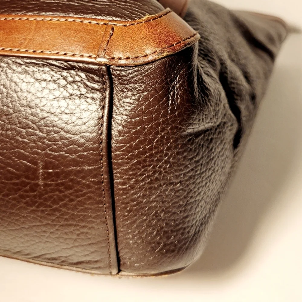 Brighton leather tote